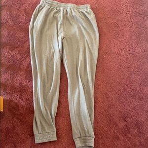 Olive green forever 21 small joggers